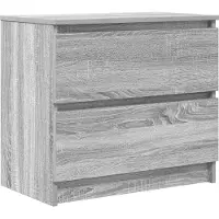 vidaXL Armoire TV Gris Sonoma 60x35x54 cm Bois composite