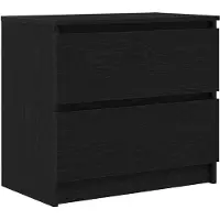 vidaXL Armoire TV noire 60x35x54 cm Bois composite