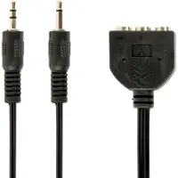Gembird CABLE MIC&HEADPHONE EXTENSION/1M CC-MIC-1 (1 m)