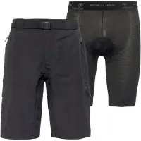 Endura Hummvee Shorts With Chamois Noir XL Homme