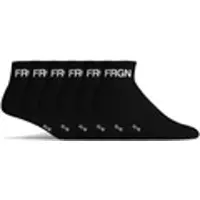 Freegun Chaussettes Lot de 6 paires de chaussettes quarter homme noir homme - Noir - 39 / 42