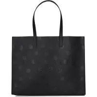 Ted Baker sac shopper Dotee Polka Dot Icon Bag Black noir