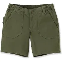 Carhartt Rugged Flex Relaxed Fit Canvas Work Shorts pour dames