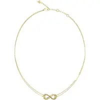 GUESS Amore Infinity Necklace Doré Femme