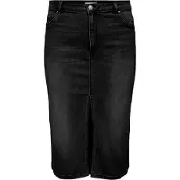 ONLY Jupe 'CARRose' noir denim