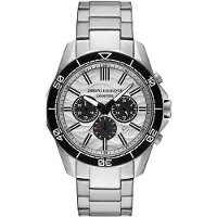 Giorgio Armani Exchange AX1969 Chronographe montre homme en acier inoxydable Chrono date argenté