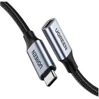 UGREEN Câble d'extension Usb-C 3.1 Gen2 Us372, 4K, 100W, 1M (Noir)