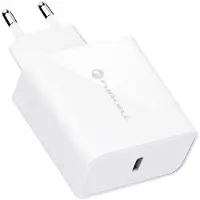 Forcell RÉSEAU - Chargeur avec port USB type C - 3A 45W avec fonction de charge PD et Quick Charge 4.0