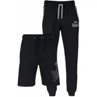 Lonsdale Pantalon gris / noir