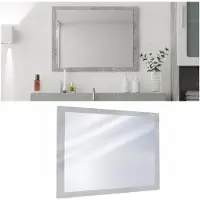 Vicco Miroir mural Kiko Béton 45x60cm, Model 24102