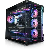 Kiebel.de Gaming PC Panorama XL IX AMD Ryzen 7 9700X, 32GB DDR5, NVIDIA RTX 5070 12 GB, 1TB SSD, Windows 11