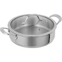 Kuhn Rikon ALLROUND Poêle à servir, Poêle + casserole, Argent