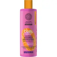 Natura Siberica Oblepikha Siberica shampoing à la protéine pour cheveux bouclés sans sulfates 400 ml