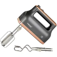 Hagenuk mixeur plongeant | 400 W | 5 vitesses plus pulse | Accessoires chromés