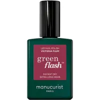 Manucurist Paris Green Flash vernis à ongles Victoria Plum (Victoria Plum, Vernis gel UV)