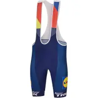 Santini Replica Lidl-trek 2025 Bib Shorts Bleu S Homme