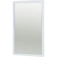 Broste Copenhagen Miroir Tenna bleu clair - W46XL78XH3,3CM