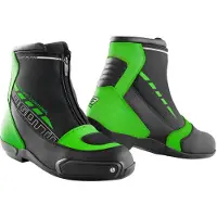 Bogotto Lap Noir Vert Chaussures de Moto Taille 39
