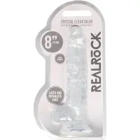 Realrock - gode réaliste transparent - 19 cm