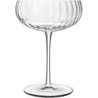 Luigi Bormioli Optica Champagne Bowl 30 Cl-cup 4 Pieces Clair