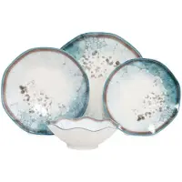 Hermia Concept , GBSNES24Y4R1341, Services de table, Service de table (24 pièces), Multicolore, Porcelaine, 25 x 25 x 2 cm
