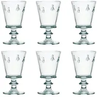 La Rochère Grand verre pied Bee 16 cm avec 35 cl, lot de 6