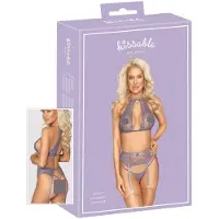 Kissable - ensemble de lingerie en dentelle (violet)