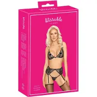 Kissable - ensemble de lingerie (noir)