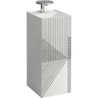 Laufen Kartell Lave-mains, posé, 2 trous pour robinet, sans trop-plein, 375x435x900, H811331D018151