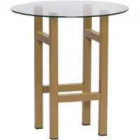 Hubsch Table d'appoint surélevée