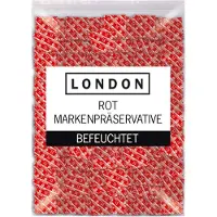 London - préservatifs en latex saveur fraise (1000 pièces)