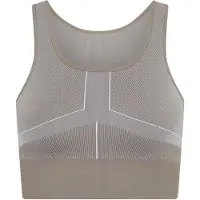 Born Living Yoga Cara High Support Sports Top Gris L Femme