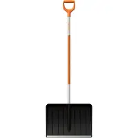 Fiskars SnowXpert 1062828 sniego kastuvas, oraninis