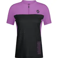 SCOTT Maillot à Manches Courtes Trail Vertic Zip