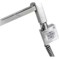 Sapho KTX - Barre chauffante électrique avec thermostat, 200 W, chrome KTX-C-200