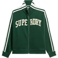 Superdry Athletic Applq Loose Full Zip Sweatshirt Vert M Femme