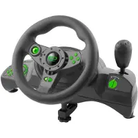 Esperanza NITRO - Ensemble volant et pédales - filaire - pour PC, Sony PlayStation 3