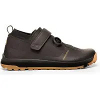 Crankbrothers Unisexe, Chaussures de cyclisme, Stamp Trail Shoe, Boa, noir/or/gomme (40), Noir, Or, Beige