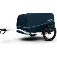 Croozer Cargo Tuure avec attelage - Couleur : Blueberry Blue