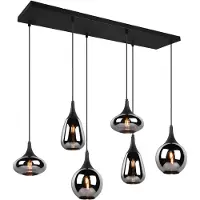TRIO Luminaire LUMINA noir 317000632