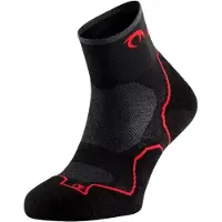 Lurbel Chaussettes Desafio Three Noir Rouge, Taille S