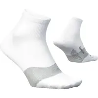 Feetures Chaussettes Elite Ultra Light Quarter Blanc, Taille M