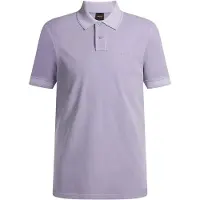 BOSS Prime Orange Short Sleeve Polo Violet L Homme