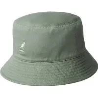Kangol Chapeaux 'Washed Bucket Sage Green' vert