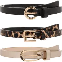 Guido Maria Kretschmer Women Ceinture 'Bianca' beige / noir