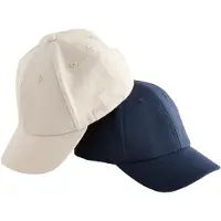 Next Chapeau crème / bleu marine