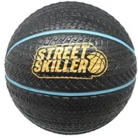 STREETSKILLER "Ultimate Grip" Ballon de basket noir/bleu