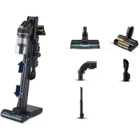 Samsung VS20C955CTK, Aspirateur 2 en 1, Sans sac, Noir, Rectangulaire, Sec, Multicyclonique
