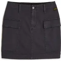 G-Star pour femme. D25235-C106-G476 Minijupe cargo gris foncé (28), Casuel, Le coton biologique, Durable