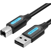 Vention Câble usb 2.0 Cojbh 2A 2M Noir Pvc